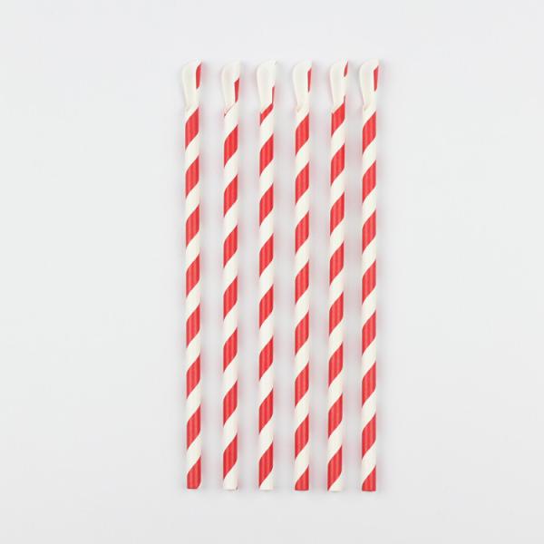 Customizable Printing Paper Straws for Bubble Tea Food Grade and Wrapped Individually