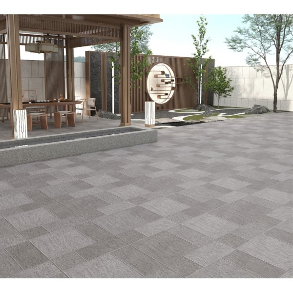 Light Gray 600x600mm Outside Floor Ceramic Tile Decorative Tiles For Rebuilding And Renovation