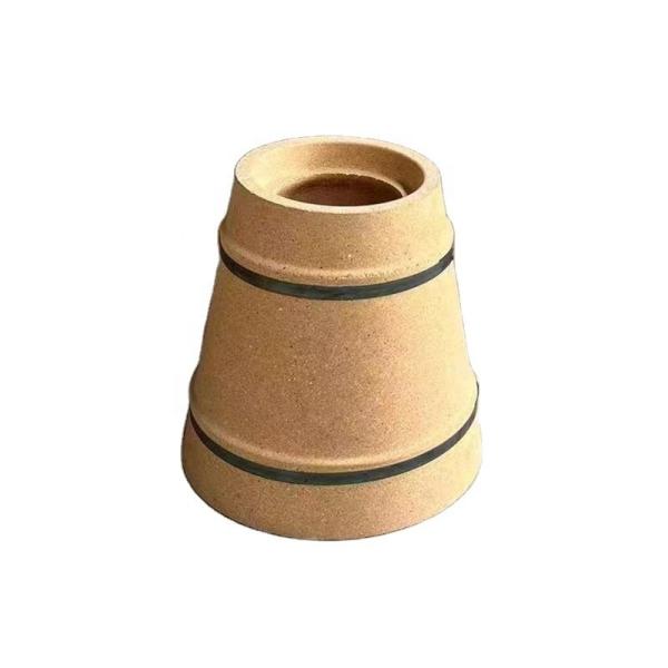 Thermal Shock Resistance High Alumina Runner Holloware Casting Bricks for Foundry Steel