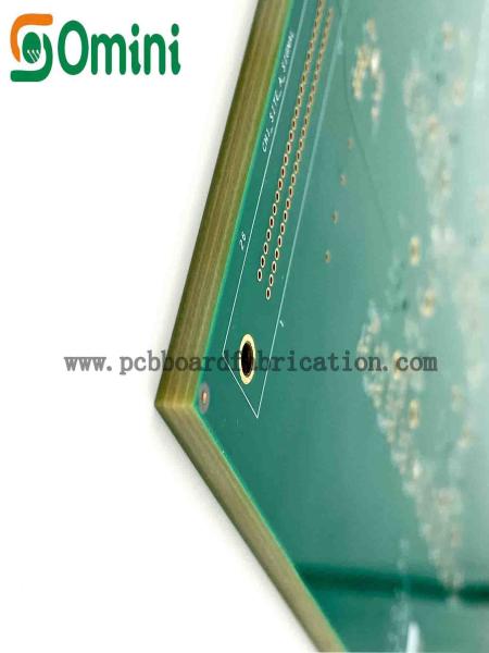 Fabricação Multilayer do PWB da tomada 6L FR4 da resina com o ouro e a borda da imersão chapeados