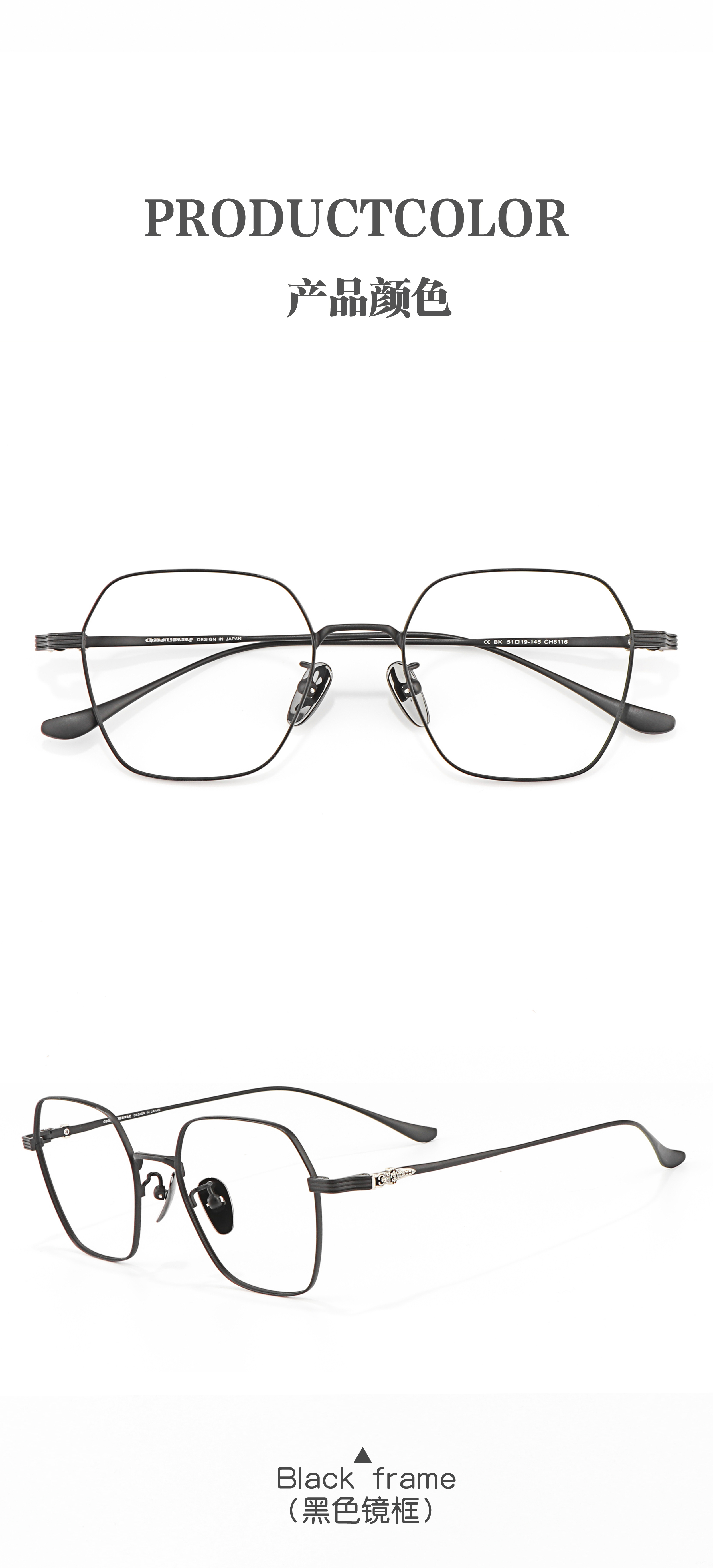 Large Face Luxury Brand Lightweight Anti Blue Light Optical Prescription Presbyopia Multifocal Designer Reading Women Glasses