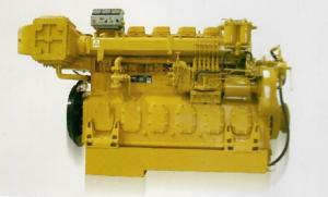 Motores marinhos Jinan 6190 de 6 cilindros com estrutura em linha e certificação