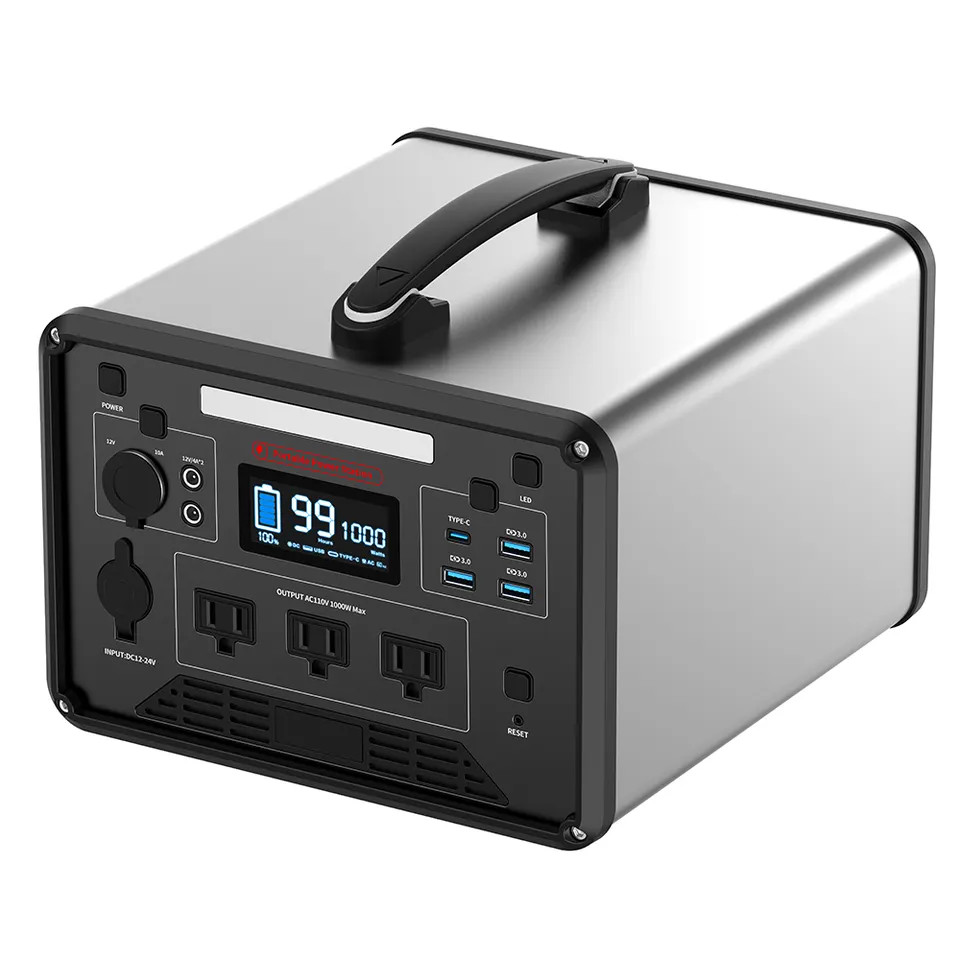 электростанция 12kg 1000W 400000mah аварийная портативная для инструментов