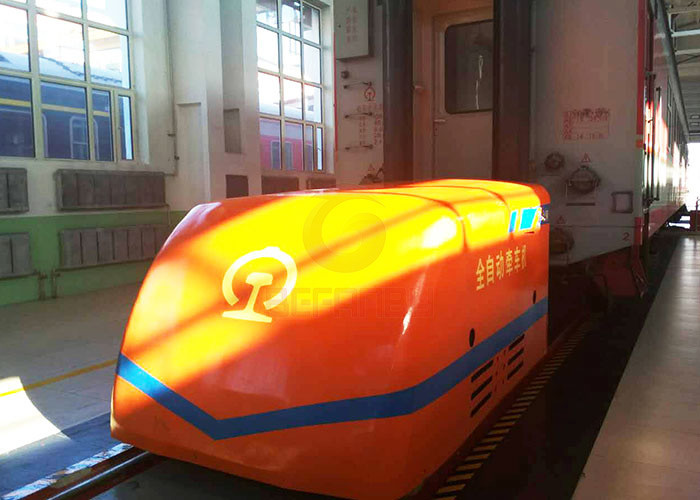 Электрические управляемые тележки погрузо-разгрузочной работы паллета промышленные для обслуживания поезда