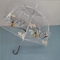 TUV POE clair ouvert automatique badine le parapluie compact 100cm