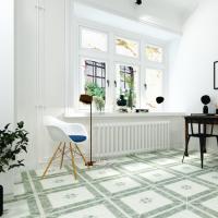 Plancher en LVT respectueux de l'environnement pour les espaces de soins de santé durable et facile à installer