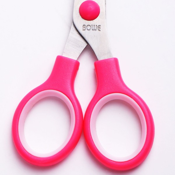 Hot selling wholesale OEM stationary fancy children safety paper cutting mini scissors