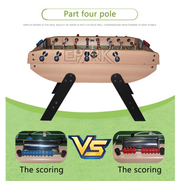 Football Table Manufacturer high quality wooden soccer hand football game table soccer