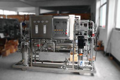 Custom RO Stage Water Purification Systems 0.7 - 1.5 Mpa Operation Pressure