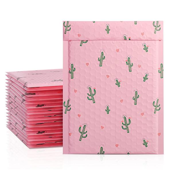 Custom Color Size Dark Green Envelope Pouch Factory Wholesale Mini Bubble Bags Eco-friendly Shipping Packaging Mailer Bu