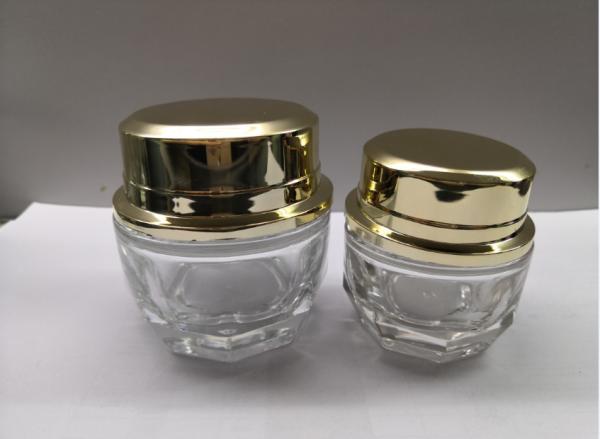 la crème cosmétique d'emballage de pot crème rond de 30g 50g met toutes les couleurs en bouteille sont disponible