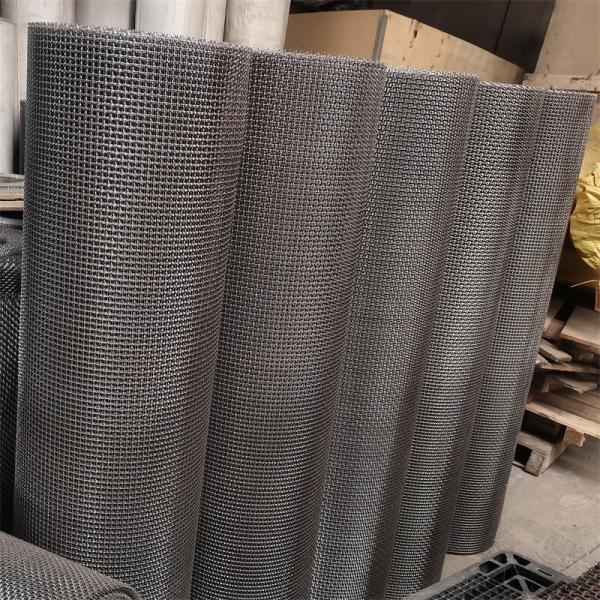 Stainless Steel Square Woven Wire Mesh Crimped Wire Mesh Plain Weave Cutting Welding Bending Processing