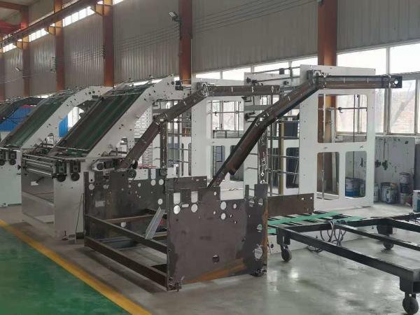 Position High Accuracy 100m/Min Semi Automatic Flute Laminator