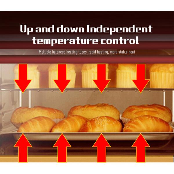 Floor Type 4 Plate Hot Air Circulation Oven Plus 4 Trays Conjoined