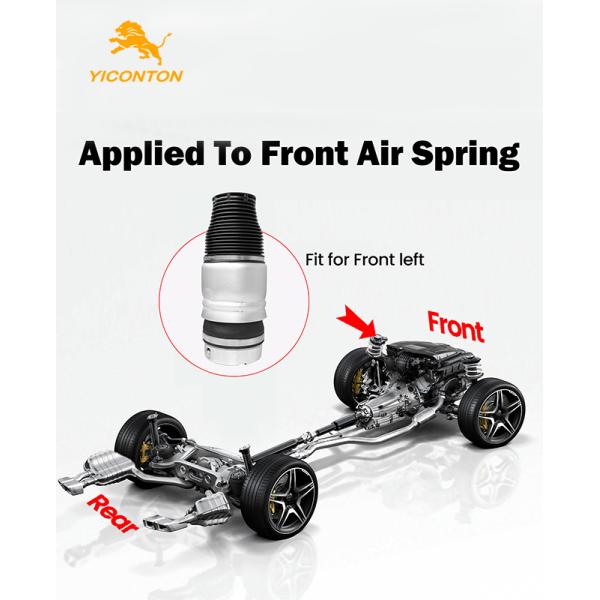 Air Ride Suspension Spring Front Direct Replacement 7L6616403 Left