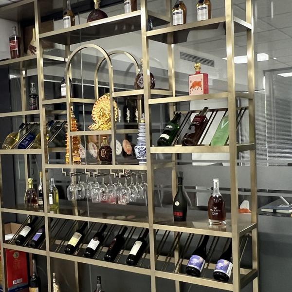 AISI 201 ouro de aço inoxidável do titânio da separação da tela 304 316 para interior