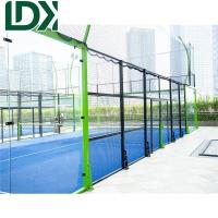 Terrain de Padel Panoramique Extérieur Professionnel pour le Tennis sur Plateforme et le Sport