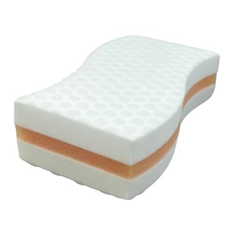 Éponge de nettoyage durable à 3 couches pour intercalaire - Réutilisable et ignifuge