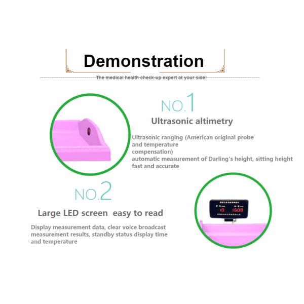 Highly Accurate Hospital Baby Scale with 1mm Minimum Division and CE Certification