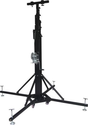 6m Height Light Weight Steel  Global Truss Crank Stand For Event Lighting Truss