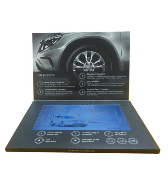 Factory Supply Bespoke Video Brochures , Paper Craft Video Invitation Card
