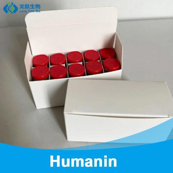                    Purity 99% Hot Sales Humanin 10mg Peptide Lyophilized Powder in Vials Customized             
