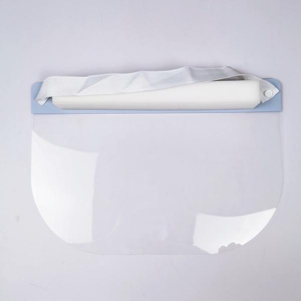 Wrap Around Face Shield Visor , Polycarbonate Industrial Face Shield for adult