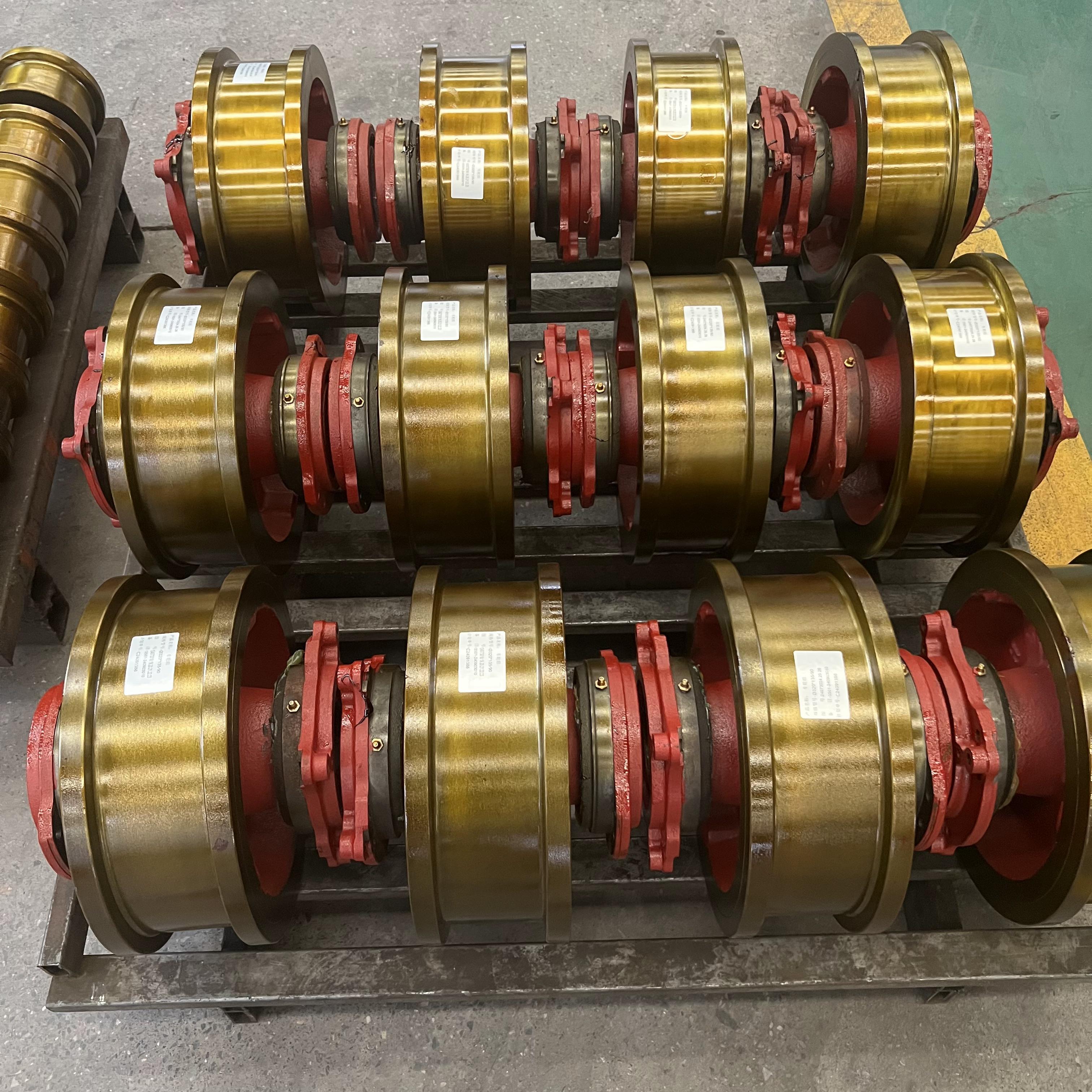 European Style Crane Wheels Engineered for Single Girder and Double Girder Cranes Delivering Operation and Broad Industry