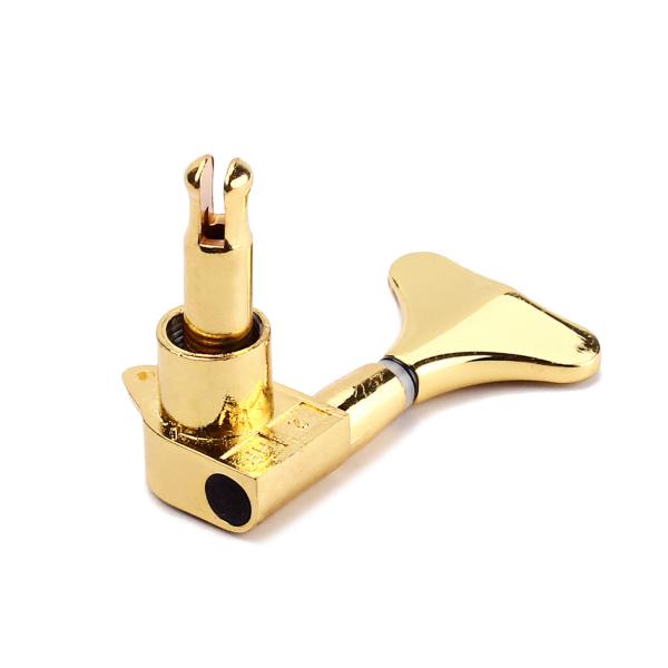 Conjunto de 2L2R Gold Bass Tuning Pegs Tuning Machine Heads Peças de guitarra elétrica acústica