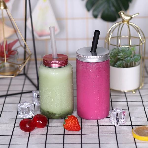 1000ml Leak-proof Milk Tea Bottles Square and Round Containers Designed for Large Scale Beverage Distribution