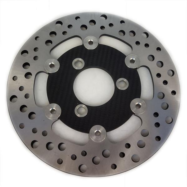 Natural Color Carbon Fiber Front 220mm Brake Disc for Honda Wave 110 125 Replace/Repair