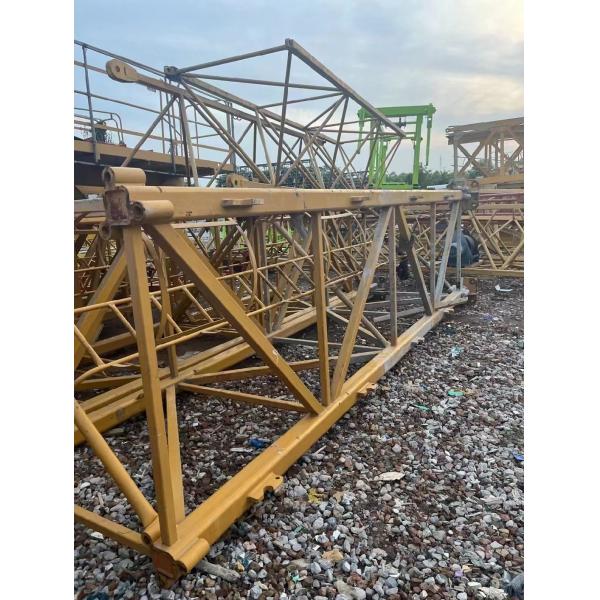 8t Max Load Construction Tower Cranes 60m Length Jib ISO9001 Certified