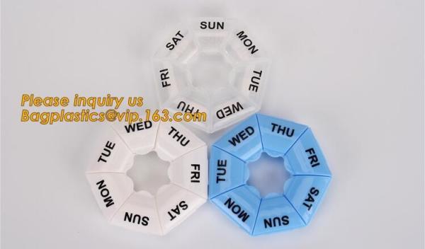 Pill Box for Pharamcy Promotion free pill box fancy weekly pill box,tablet drug color Monthly planner Compounding Medica