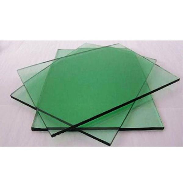 Flat Polished Reflective Glass in Dark Blue Bronze and Grey for Building Construction