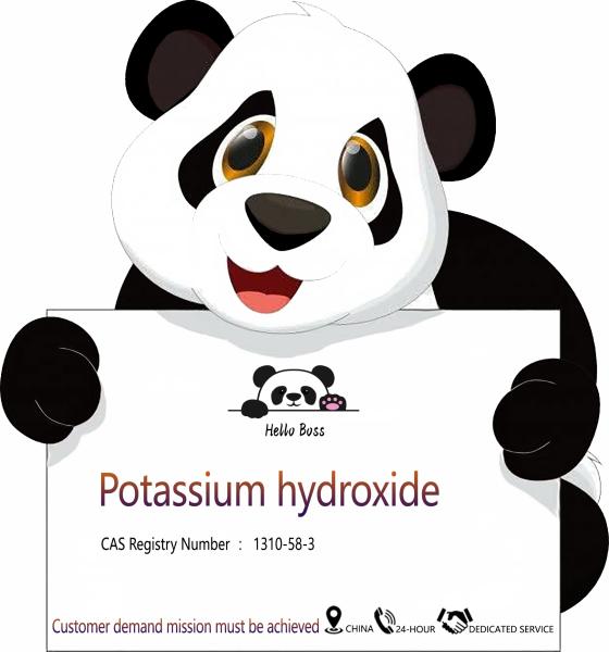 Industrial Grade Potassium Hydroxide Flakes 90% for Electroplating