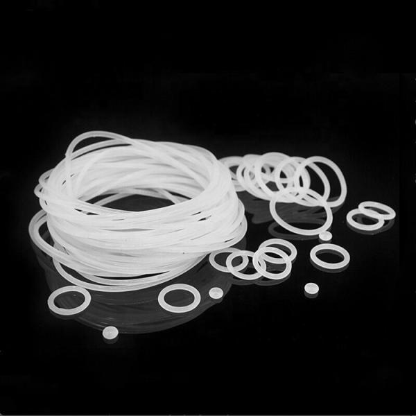Transparent Silicone Rubber O Ring Heat And Oil Resistant