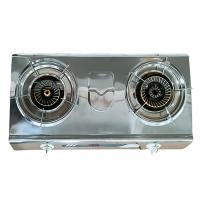 High End Home Dual Burner Gas Stove Stainless Steel Design Combines Style And Performance