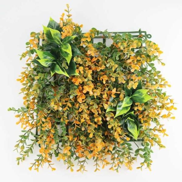 Green Ivy Artificial Green Walls Natural Flowers Panels Vertical 40mm