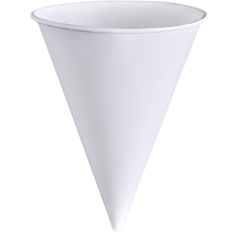 10.000kg Disposable Cone Cup 3.7oz Paper Triangle Environmentally Friendly Cone Paper Cup