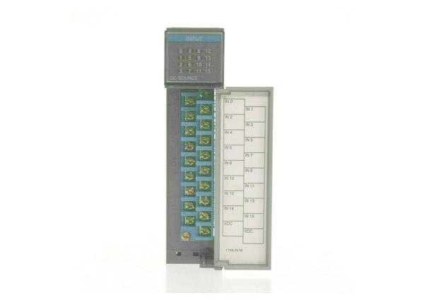 Allen-Bradley 1746-IV16, módulo entrado discreto da fonte de SLC 500, tensão entrada de 24VDC