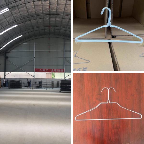 High Strength Dry Cleaner Hanger Metal Material For Suit Jackets / Heavy Coats