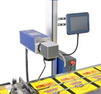 Máquina de marcado y codificación de alambre por láser de fibra para líneas de producción Pequeñas empresas 30W 50W 100W Opciones de potencia