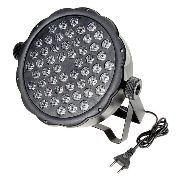 54X3W RGBW LED PAR 64 DMX 512 LED Stage Light for Disco Wedding and Party