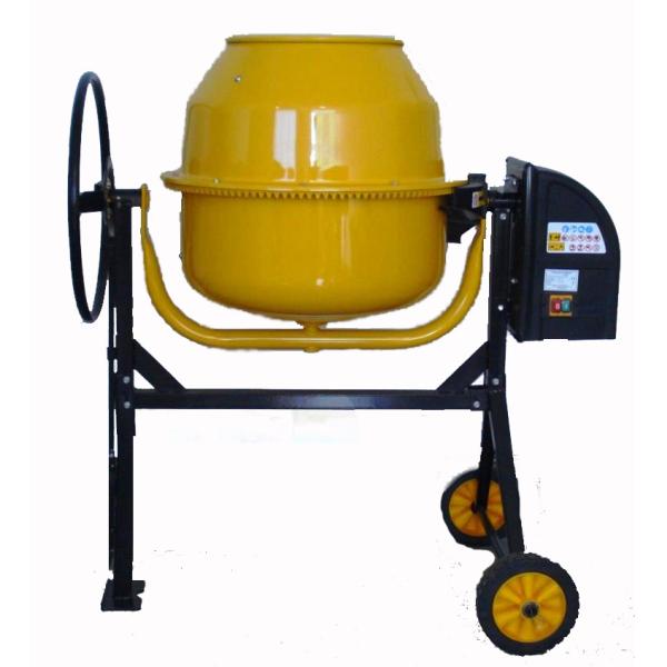 Mezclador de cemento anaranjado 150l de Mini Electric Concrete Mixer ISO 9000