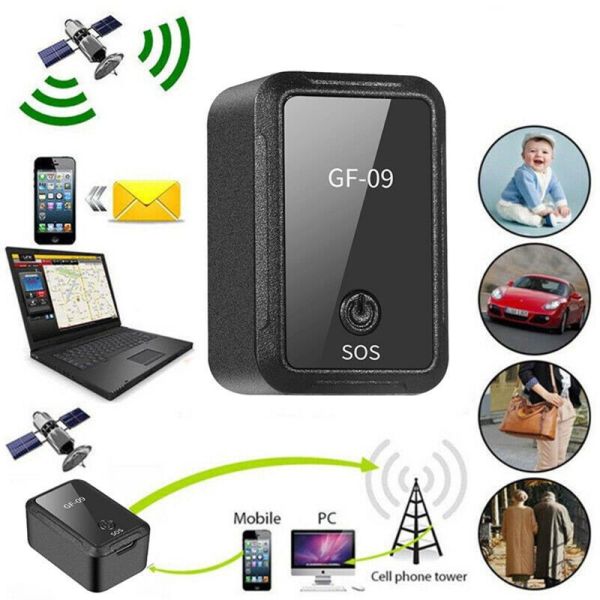 Mini Magnetic GPS Tracker Locator Voice Control Anti Burglar Alarm Device WiFi LBS