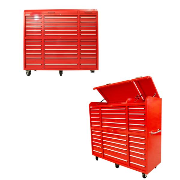 Metal Heavy Duty 30 Drawers Rolling Lockable Tool Cabinets for Professional Workshops