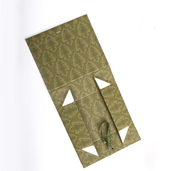 Перерабатываемый подарочный коробка картонный картон складный магнитный крышка