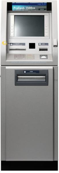 Marque Procash de Wincor Nixdorf de distributeur automatique de billets d'atmosphère de centre commercial 1500 XE P/N