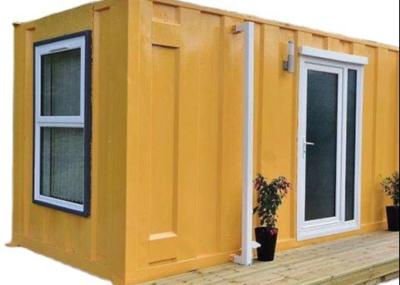 Maisons de luxe de récipient d'expédition de construction préfabriquée de 20FT avec la salle de bains deux