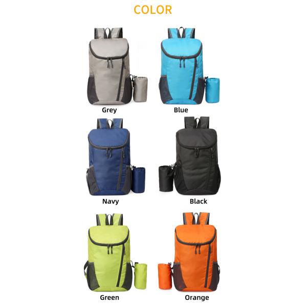 пеший туризм перемещения рюкзака складной сумки альпинизма 23L Ultralight на открытом воздухе задействуя